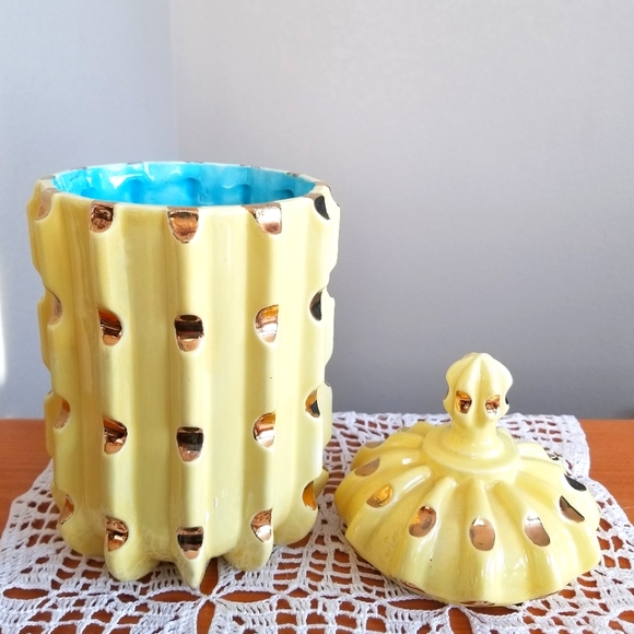 Vintage Candy Dish w/Lid - Picture 1 of 10